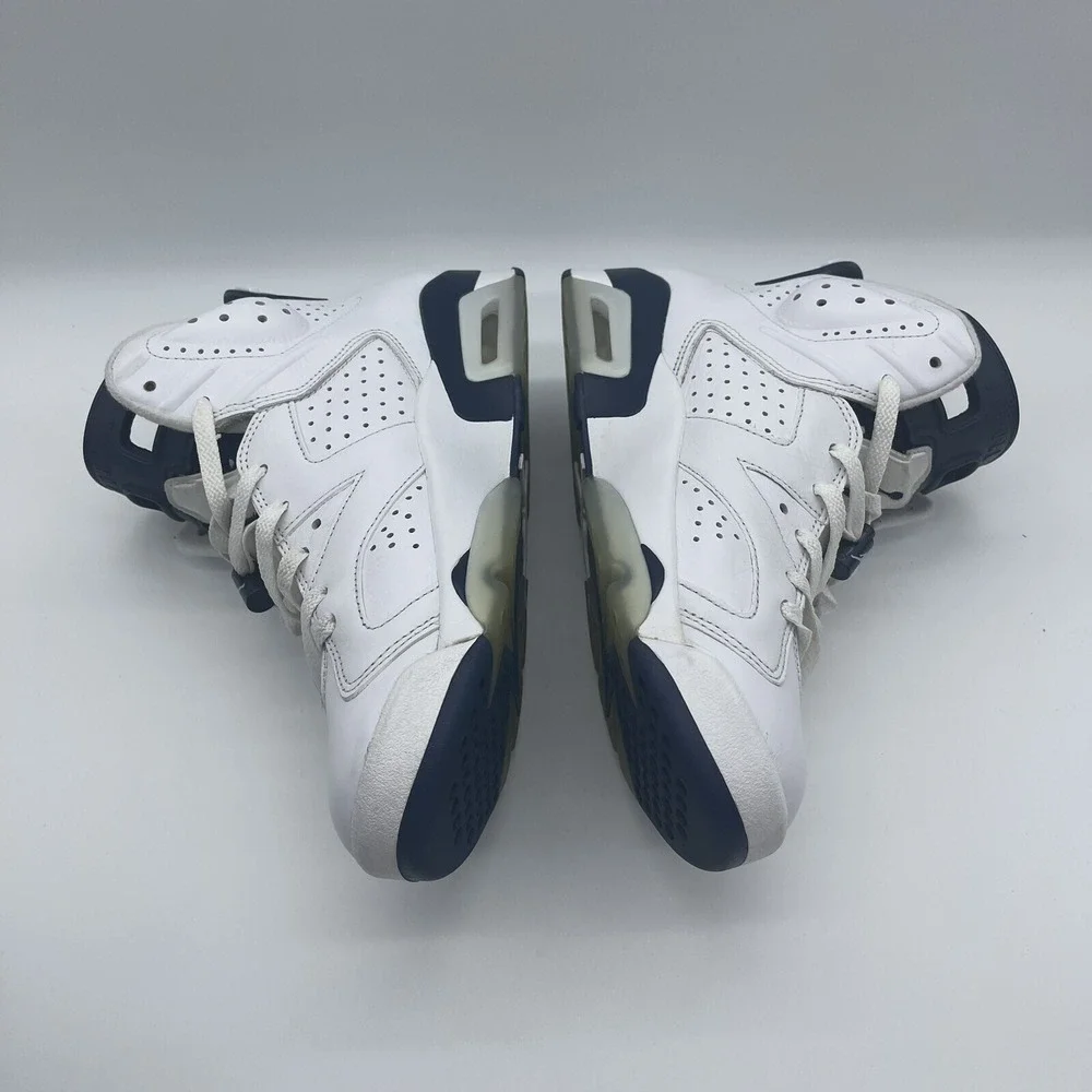 Nike CT8529-141 Air Jordan 6 Retro Men's Size 9.5 'Midnight Navy' Sneakers LEGIT